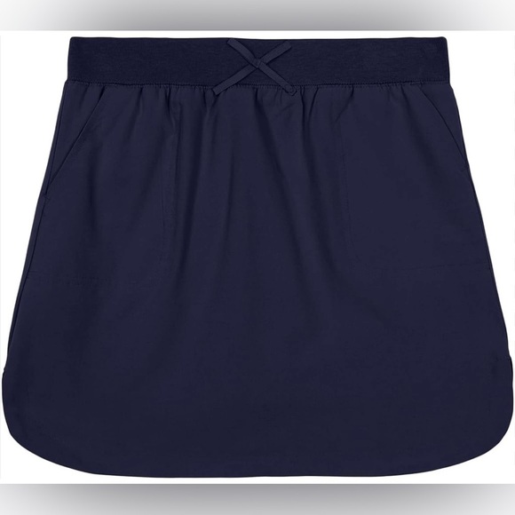 Nautica Other - Nautica School Uniform Scooter Skirt Shorts Navy Pockets Plus Girls Size 16.5